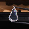 2.03 Carat Pear Portrait Cut Loose Moissanite for Custom Jewelry