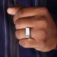 lab created diamond ring