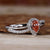 halo engagement ring