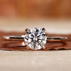 Round Cut Lab-Grown Diamond Hidden Accent 1 - 3 CT Ring