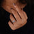 princess cut halo engagement ring