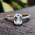 emerald moissanite ring - diamondrensu emerald moissanite ring - diamondrensu