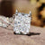 Unique Wire Basket Setting 2.33 CT Radiant Cut Charm Moissanite Wedding Pendant Unique Wire Basket Setting 2.33 CT Radiant Cut Charm Moissanite Wedding Pendant