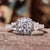 round moissanite ring - diamondrensu round moissanite ring - diamondrensu