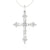 0.60 TW Round Moissanite Criss-Cross Pendant 0.60 TW Round Moissanite Criss-Cross Pendant