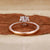 lab created diamond ring