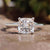 cushion rensu moissanite ring - diamondrensu cushion rensu moissanite ring - diamondrensu