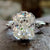 radiant moissanite ring - diamondrensu radiant moissanite ring - diamondrensu