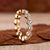 lab created diamond band