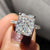 radiant moissanite ring - diamondrensu radiant moissanite ring - diamondrensu