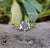 solitaire moissanite ring