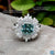 halo engagement ring