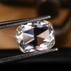 Cushion Rose Cut Lab Grown Diamond for Vintage Style Engagement Ring