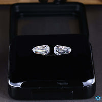 bullet cut moissanite