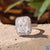 radiant moissanite ring