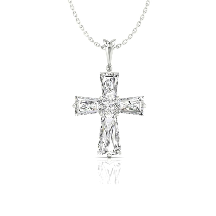moissanite wedding pendant - diamondrensu