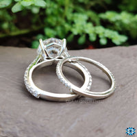 moissanite bridal sets - diamondrensu