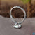 solitaire moissanite engagement ring - diamondrensu