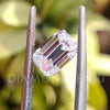 1.35 CT Emerald Step Cut Colorless Loose Moissanite