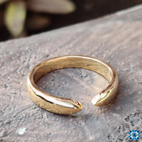 open gap wedding band - diamondrensu