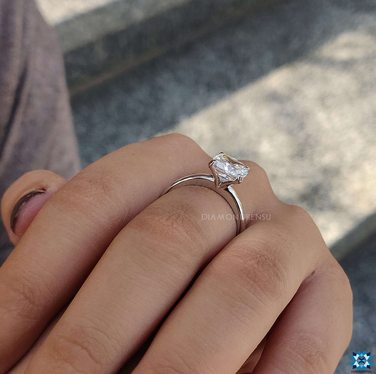 cushion cut moissanite - diamondrensu
