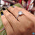 moissanite engagement ring - diamondrensu