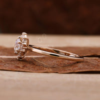 lab created diamond ring