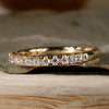 Round Brilliant Lab-Grown Diamond Half Eternity Wedding Band 0.34 TCW