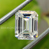 2.10 CT Emerald cut Colorless Loose Moissanite best for Engagement Ring