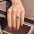 affordable moissanite engagement ring - diamondrensu
