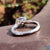 affordable moissanite engagement ring