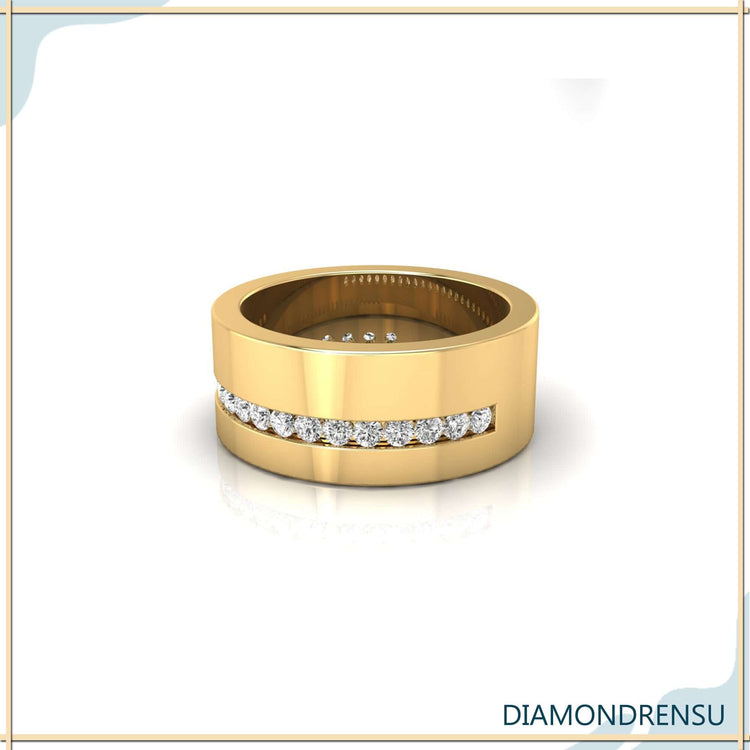 mens moissanite rings - diamondrensu