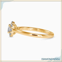 moissanite halo engagement rings - diamondrensu
