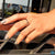 low dome comfort fit wedding ring