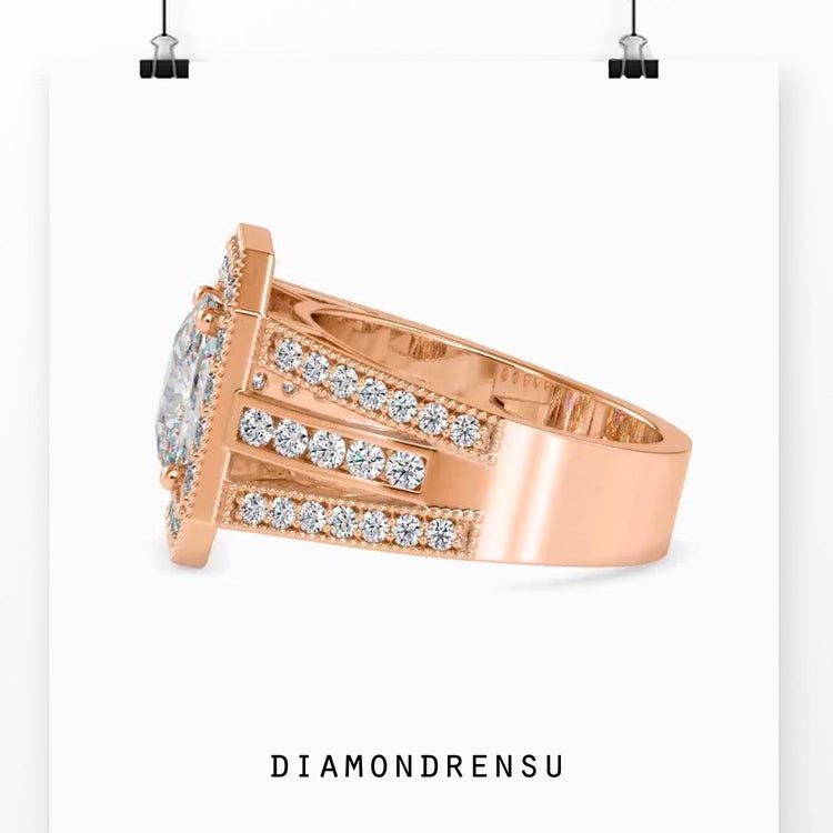 vintage engagement rings - diamondrensu