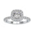 white gold engagement ring - diamondrensu