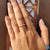 customized moissanite ring - diamondrensu