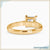 moissanite solitaire ring - diamondrensu
