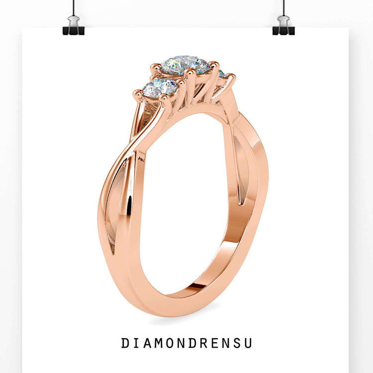 moissanite rings - diamondrensu