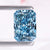 radiant cut blue lab grown diamond radiant cut blue lab grown diamond