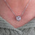 round cut diamond pendant round cut diamond pendant