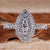 lab grown diamond double halo engagement ring lab grown diamond double halo engagement ring