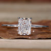Radiant Cut Lab-Grown Diamond Solitaire Ring 0.5 - 3 CT