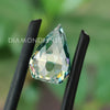 Fancy 2.72 CT Pineapple Cut Cyan Blue Loose Moissanite for Pendant