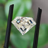 Fancy 2.36 CT Diamond Shape Colorless Loose Moissanite for Jewelry
