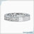Dazzling 3.00 MM Round Cut Moissanite Channel-Set Eternity Wedding Band