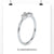 white gold engagement ring - diamondrensu