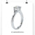 solitaire moissanite engagement ring - diamondrensu