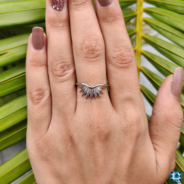 stacking wedding band - diamondrensu