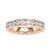 Dazzling 3.00 MM Round Cut Moissanite Channel-Set Eternity Wedding Band Dazzling 3.00 MM Round Cut Moissanite Channel-Set Eternity Wedding Band